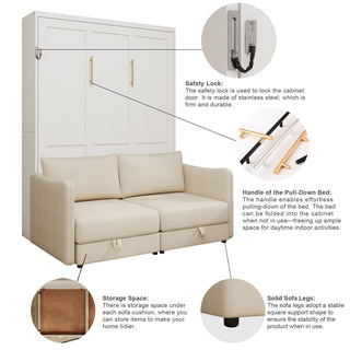 Murphy Bed, Wall Bed With Sofa