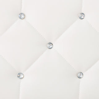 Platform Bed Frame With Adjustable Upholstered Headboard, RGB LED Lights, No Box Spring Needed