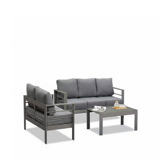Outdoor Patio Set All-Weather With Thick Cushions