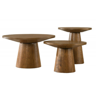 Round Console Table With Pedestal Base