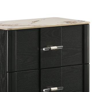 Opel - Nightstand - Black