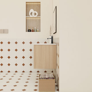 Floating Bathroom Vanity With Sink Combo