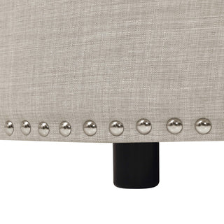 Tufted Storage Ottoman With Upholstery