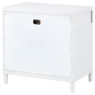 Robinson - 3 Drawer Nightstand - White