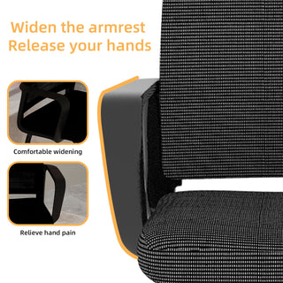 Minimalist Office Chair & Soft Backrest