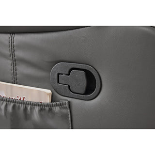 Recliner Chair With Vibration And Heating - Gray