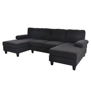 U-Shaped Sofa With Dual Chaise