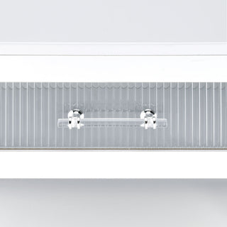 Chandra - Coffee Table With LED And Battery Pack - Glossy White