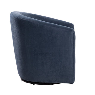 Oaklynn - Barrel Style Swivel Accent Chair