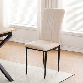 Velvet Dining Chairs For Dining Room (Set of 4)