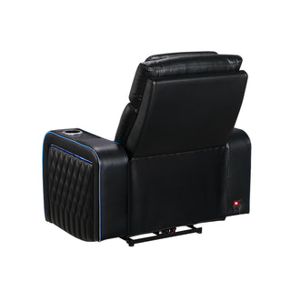 Electra - Power Recliner With Power Headrest, Massage, LED Lighting And USB Control