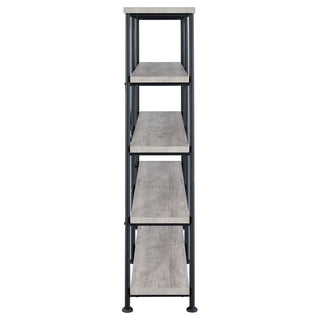 Double Wide Bookcase Shelves - Gray