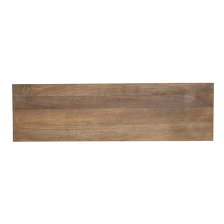 TV Cabinet With Recycle Wood 2 Door - Brown