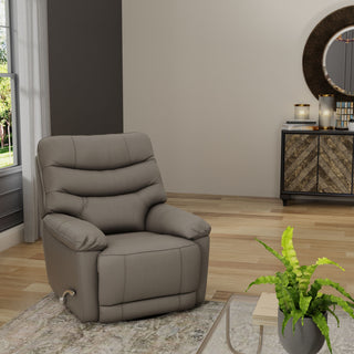 Oslo Antelope - Swivel Glider Recliner With Manual Footrest