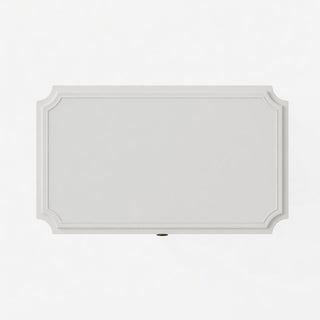 5 Drawer Tall Wide Chest Of Drawers - White
