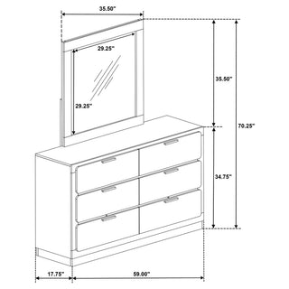 Napa - Dresser With Mirror