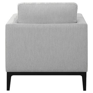 Saba - Upholstered Chair With Reversible Cushions - Gray
