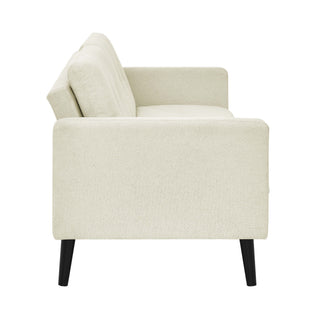 Easy Convert Futon Sofa With Tufted Back And Seat