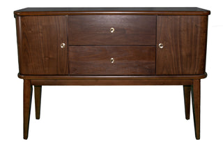 Server 2 Drawer And 2 Cabinet Server - Cherry