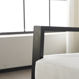 Modern Armchair With Solid Wood Frame