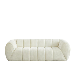 Modern Sofa With Piano Key Backrest
