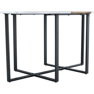 2 Tone Dining Table For Modern Minimalist And Industrial Styles