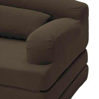 2 Seater Sofa Bed, Compact Foldable Floor Couch