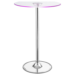 Indra - LED Bistro Table - Chrome