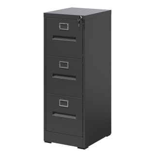 Premium Drawer File Cabinet With Lock, Metal Vertical Design, A4 Legal / Letter Size