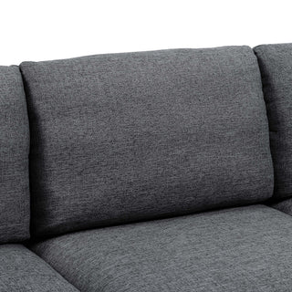 Upholstered Modular Sectional & Tall Legs