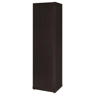 6 Tier Corner Bookcase - Cappuccino