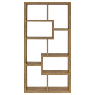Currey - 6 Shelf Bookshelf - Mango Color