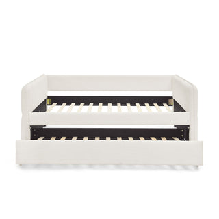 Upholstered Daybed With Pop Up Trundle