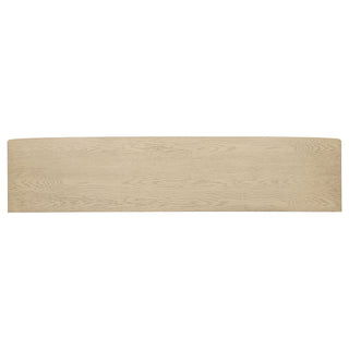 Kimpton - 4 Door Cane TV Stand Media Console - Beige