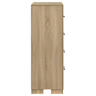 Merritt - 4 Drawer Bedroom Chest - Light Oak