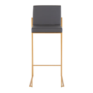 Fuji - Contemporary Design High Back Barstool