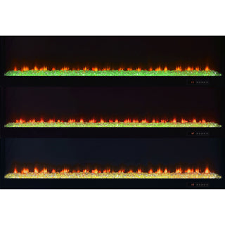 TV Stand Fireplace Console With Bluetooth Speaker