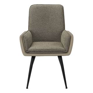 Dining Chair For Kitchen (Set of 2) - Brown / Gray