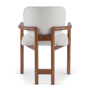 Upholstered Arm Dining Chairs (Set of 2)