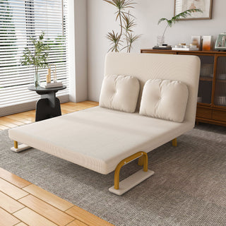 5 In 1 Convertible Sofa Bed For 2 With Adjustable Backrest