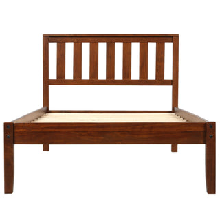 Platform Bed With Headboard, Footboard, Slat Support
