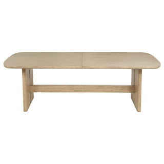 Kimpton - Rectangular Dining Table With Extension Leaf - Beige