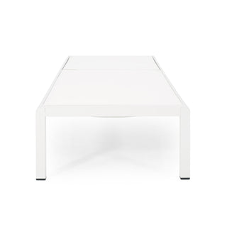 Outdoor Patio Chaise Lounge With 5 Reclining Positions