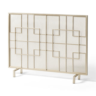 Dorothy - Modern Single Panel Iron Fire Screen