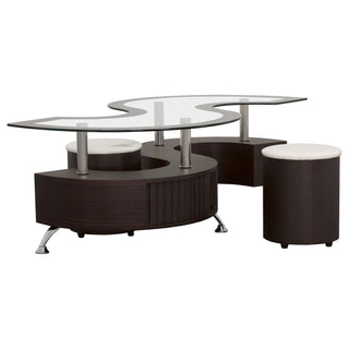 Marley - 3 Piece Coffee Table And Stools Set