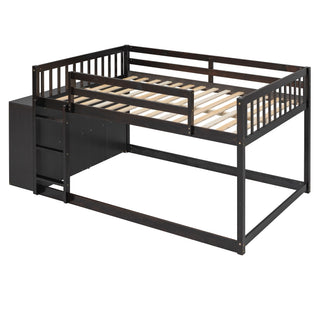 Bunk Bed With 4 Drawers And 3 Shelves