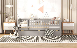 Multifunctional Wooden Daybed Bed