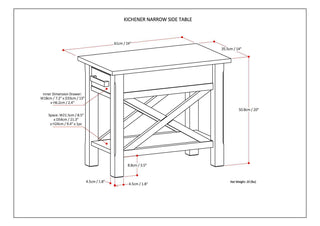 Kitchener - Handcrafted Table