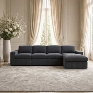 Modular Sectional Sofa, Reversible Set