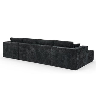U - Shaped Sectional Sofa, Cup Holders & Side Pockets For Living Room